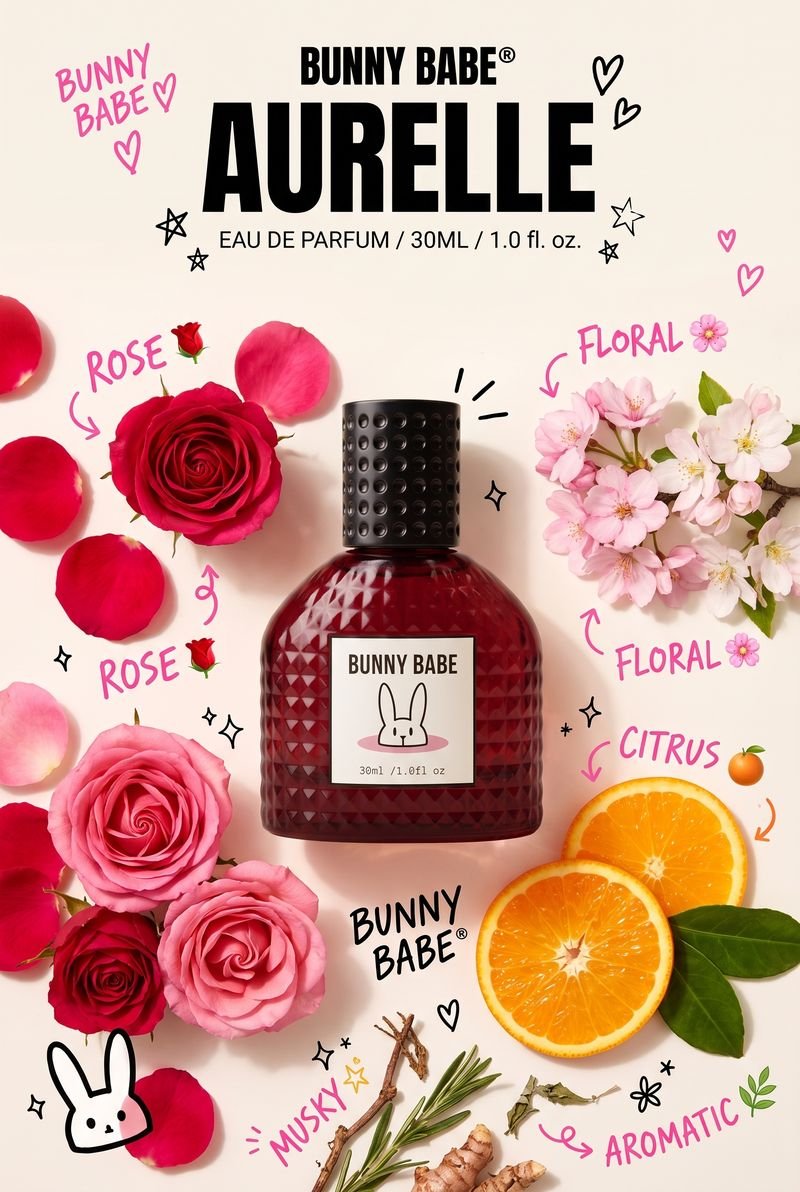 Bunny Babe Aurelle with its scent notes