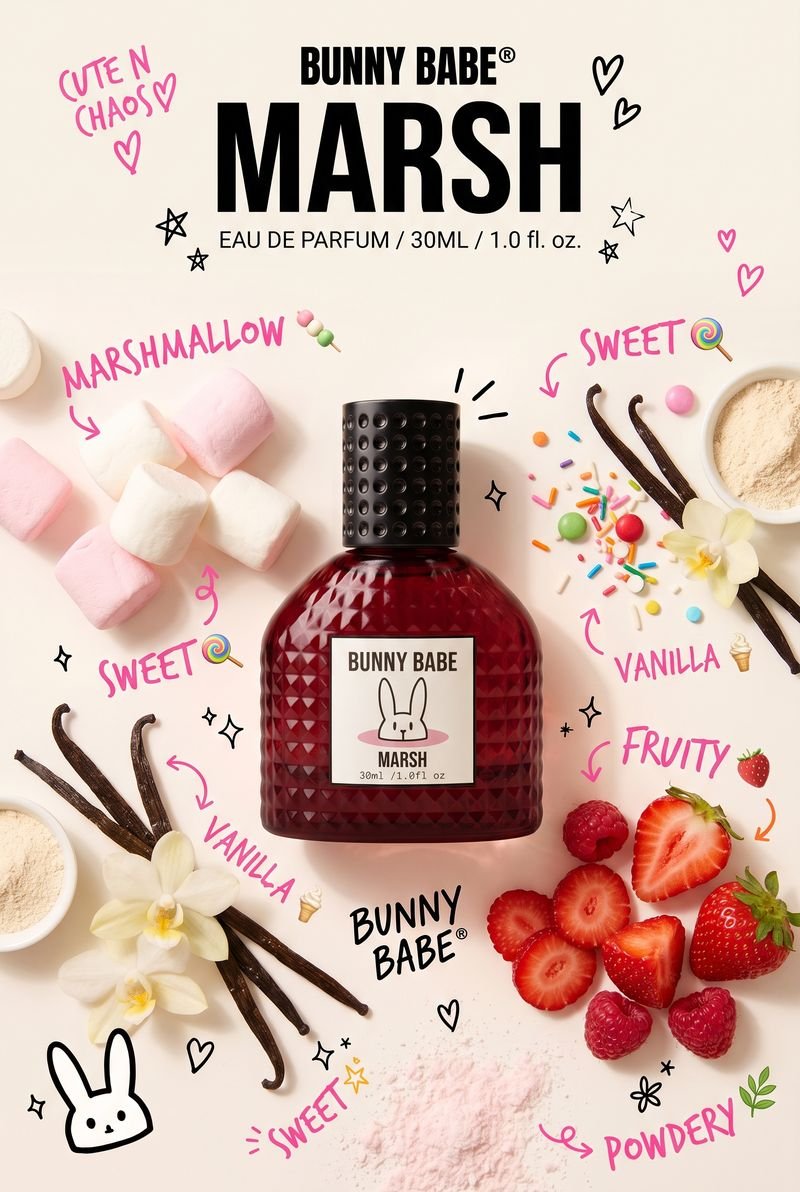 Bunny Babe Marsh with its scent notes