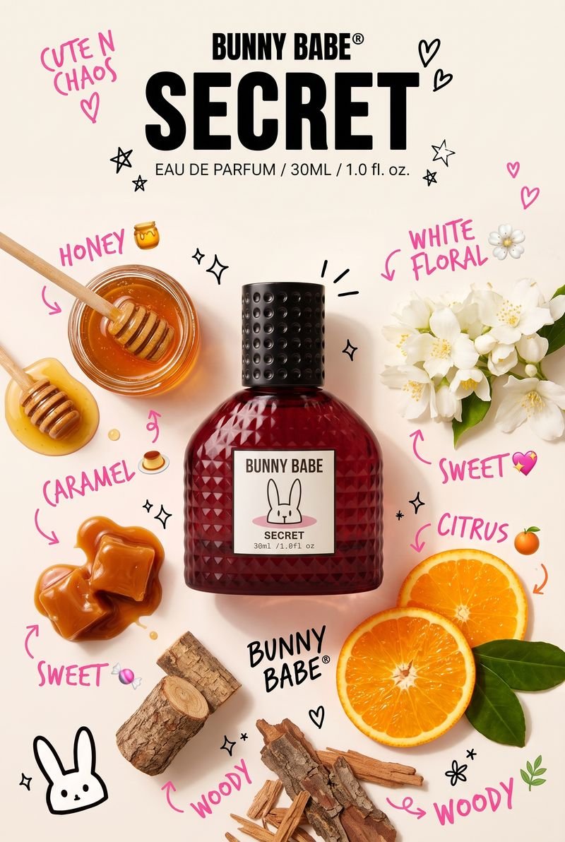 Bunny Babe Secret with its scent notes
